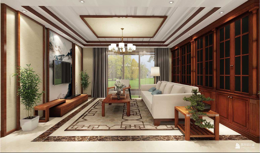 客廳裝修怎么能顯得比較大一些