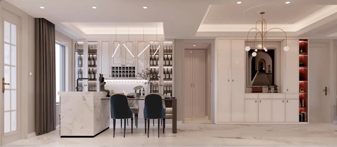 [裝修]130㎡簡美的精致，打造浪漫溫柔的質(zhì)感空間