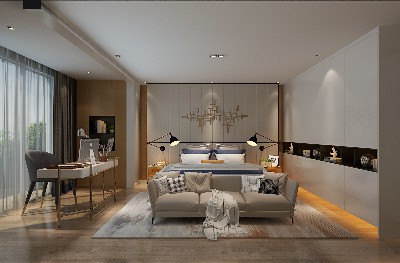 500平別墅裝修案例效果圖，兼具舒適與輕奢