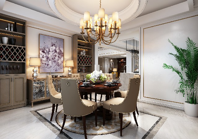 真實裝修案例：復(fù)古風(fēng)格效果輕奢風(fēng)