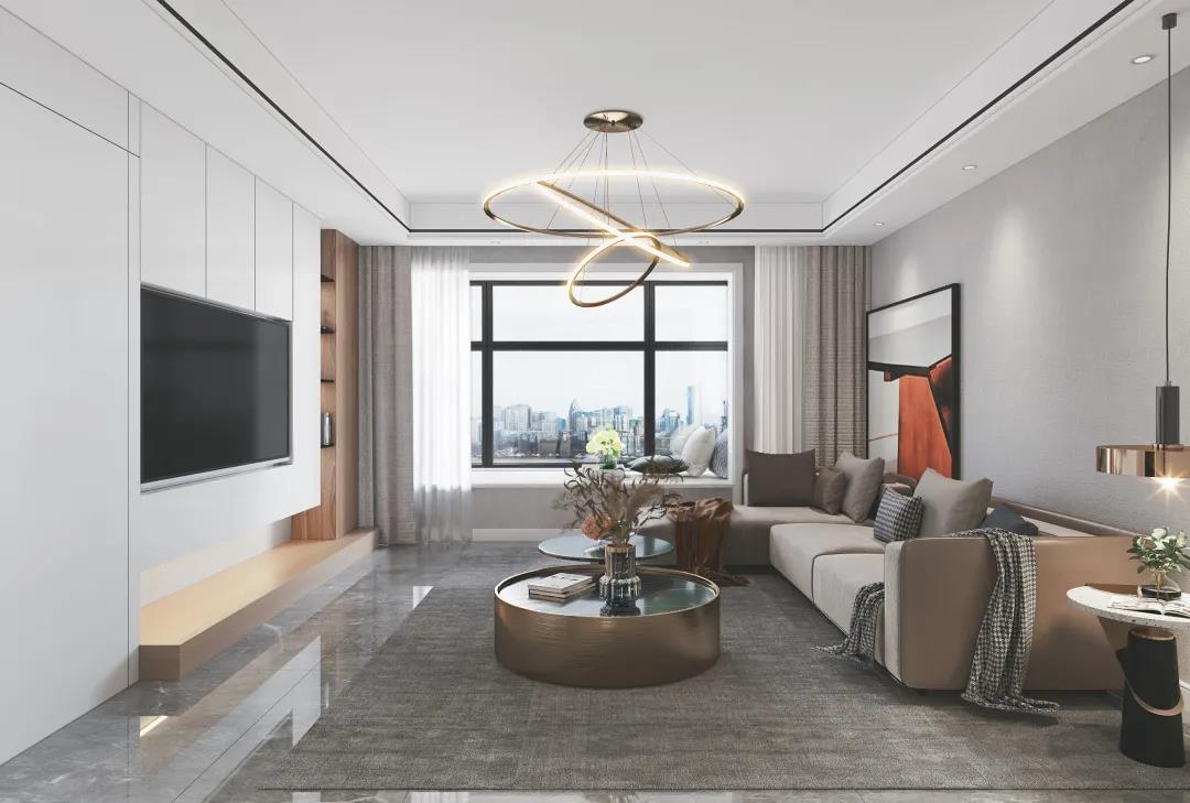 【康詩(shī)鈺老師】現(xiàn)代與輕奢的碰撞，是利落時(shí)尚的居家空間（一）