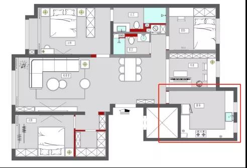 廚房裝修設(shè)計(jì)效果圖：這樣設(shè)計(jì)裝修太實(shí)用