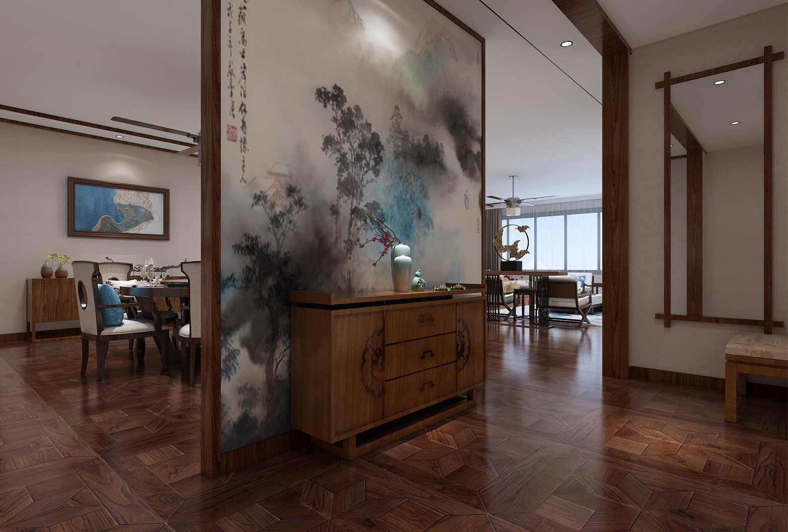 小型電視墻裝修效果圖