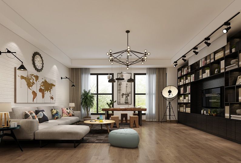 現(xiàn)代簡約北歐風(fēng)格裝修效果圖