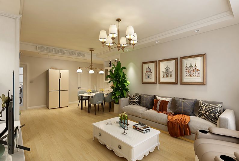 灰色墻面裝修效果圖，裝修一個(gè)家大概多少錢