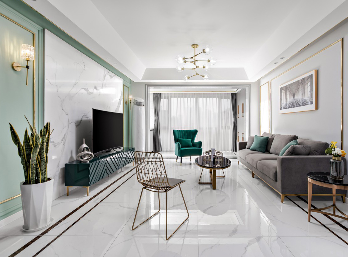 90平小美式裝修效果圖，90平米 房屋裝修多少錢